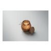Vanilla plant based wax candle brown