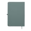 A5 recycled PU notebook set petrol