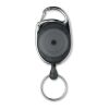 Retractable badge holder black