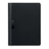 A4 portfolio with notepad black
