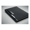 A5 portfolio with notepad black