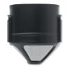 Reusable coffee filter black
