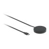 Magnetic wireless charger 25W black