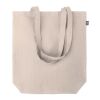 Shopping bag in hemp 200 gr/m² beige