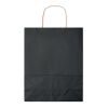 Medium Gift paper bag  90 gr/m² black | No Branding | not available | not available | not available
