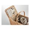 Wicker picnic basket 4 people wood | No Branding | not available | not available