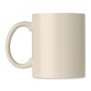 Coloured ceramic mug 300ml beige | No Branding | not available | not available