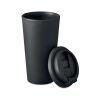 Double wall tumbler 450 ml black | No Branding | not available | not available