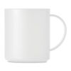 Reusable plastic mug 300 ml white | No Branding | not available | not available