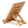 Bamboo foldable tablet stand wood | No Branding | not available | not available
