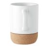 Mug with cork base white | No Branding | not available | not available
