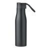 Double wall flask 600ml with magnetic lid black | No Branding | not available | not available | not available