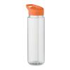 Sports RPET bottle with flip lid 650ml orange | No Branding | not available | not available | not available