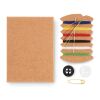 Travel sewing kit in paper box beige | No Branding | not available | not available | not available