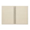 A5 grass spiral notebook beige | No Branding | not available | not available | not available