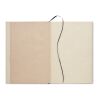 A5 grass notebook with elastic strap beige | No Branding | not available | not available | not available
