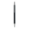 Recycled aluminium push button ball pen black | No Branding | not available | not available