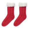 Pair of slipper sock M red | No Branding | not available | not available | not available