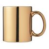 Ceramic mug metallic 300 ml gold | No Branding | not available | not available
