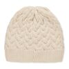 Cable knit beanie in RPET beige | No Branding | not available | not available