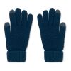 Rpet tactile gloves navy blue | No Branding | not available | not available | not available