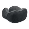 Travel Pillow in RPET grey | No Branding | not available | not available | not available