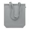 Canvas shopping bag with long handles 270 gr/m² grey | No Branding | not available | not available | not available