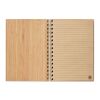 A5 ring bound Bamboo notebook wood | No Branding | not available | not available