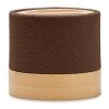 Bamboo RPET wireless speaker Chocolate | No Branding | not available | not available | not available
