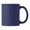 Matt coloured mug 300 ml navy blue | No Branding | not available | not available