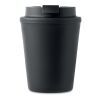 Recycled PP tumbler 300 ml black | No Branding | not available | not available