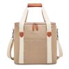 Large cooler bag canvas 450gr/m beige | No Branding | not available | not available | not available