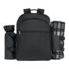 4 person Picnic backpack black | No Branding | not available | not available | not available