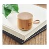 Round bamboo 5.1 wireless speaker wood | No Branding | not available | not available