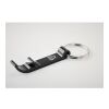 Recycled aluminium key ring black | No Branding | not available | not available | not available