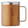Double wall tumbler with wooden look 300 ml brown | No Branding | not available | not available | not available
