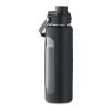 Glass bottle with sleeve 750 ml black | No Branding | not available | not available