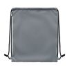 Large drawstring bag 300D RPET grey | No Branding | not available | not available | not available