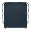 Polyester drawstring bag 190T navy blue | No Branding | not available | not available | not available