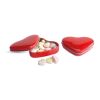 Heart tin box with candies red | No Branding | not available | not available