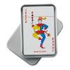 Playing cards in tin box matt silver | No Branding | not available | not available