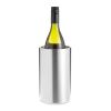 Stainless steel bottle cooler matt silver | No Branding | not available | not available | not available
