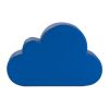 Anti-stress in cloud shape blue | No Branding | not available | not available