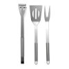 3 BBQ tools in pouch black | No Branding | not available | not available | not available