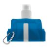 Foldable water bottle transparent/blue | No Branding | not available | not available