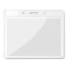 Transparent badge 10cmx8cm transparent | No Branding | not available | not available