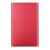 Flat power bank 4000 mAh red | No Branding | not available | not available