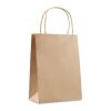 Gift paper bag small 150 gr/m² beige | No Branding | not available | not available | not available