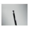 Push button aluminium pen black