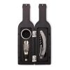 Bottle shape wine set black | No Branding | not available | not available